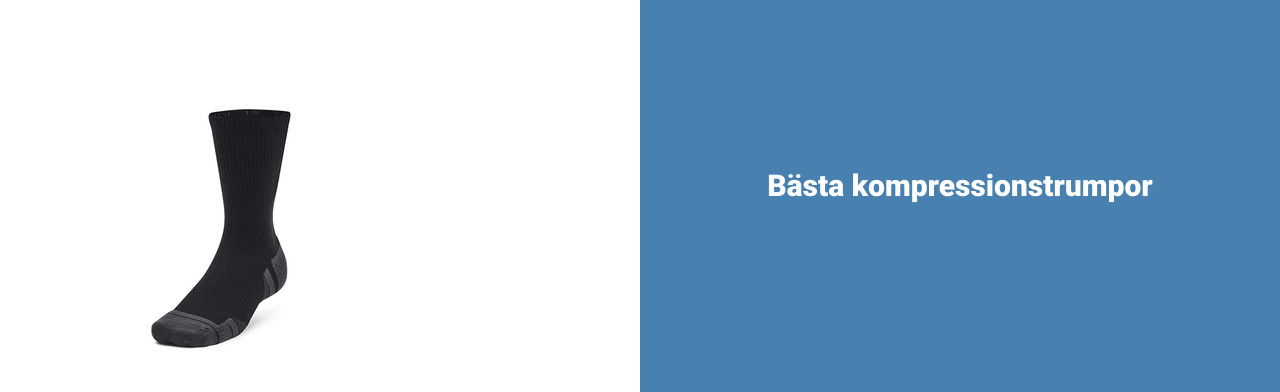 Kompressionstrumpor bäst i test